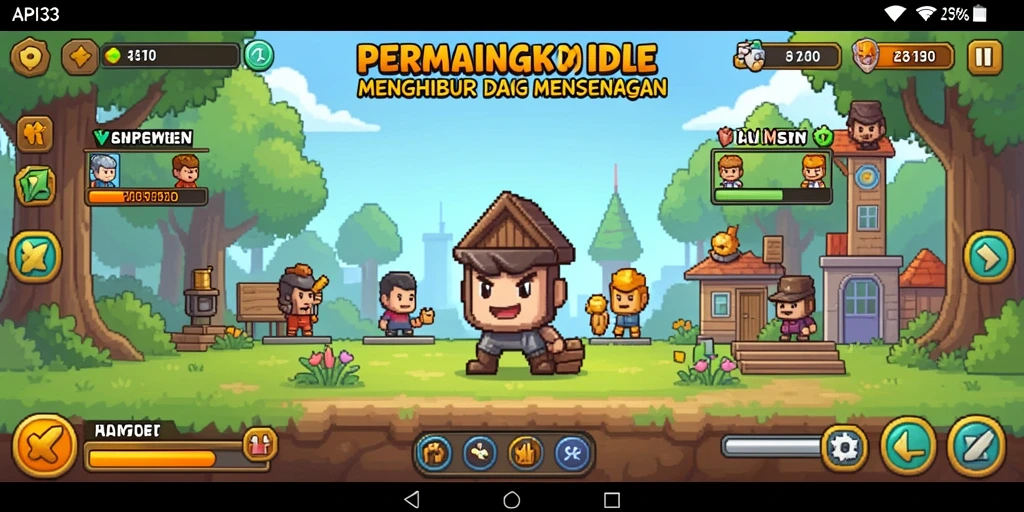 Tampilan gameplay yang menarik dan fitur-fitur inovatif di API33.