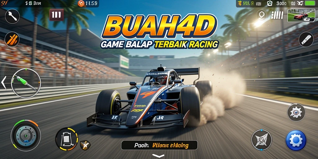 Tampilan aksi balap yang mendebarkan dalam BUAH4D.