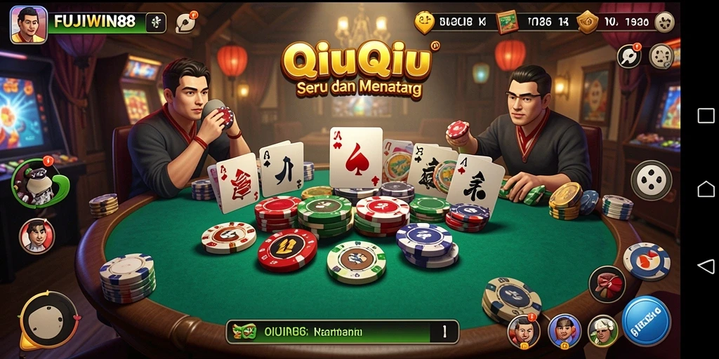 Screenshot gameplay QiuQiu yang menarik di FUJIWIN88.