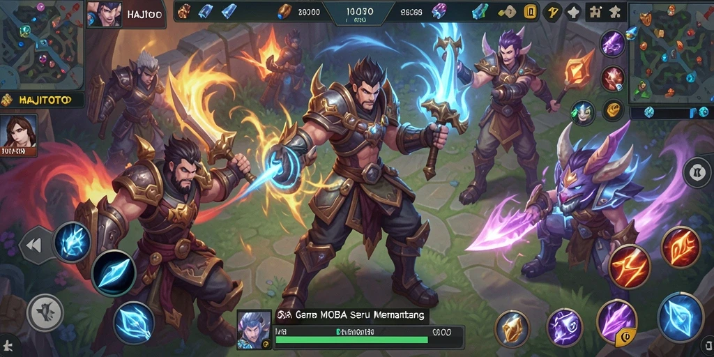 Tampilan gameplay menarik di <strong>HAJITOTO</strong> dengan karakter beragam dan pertarungan seru.