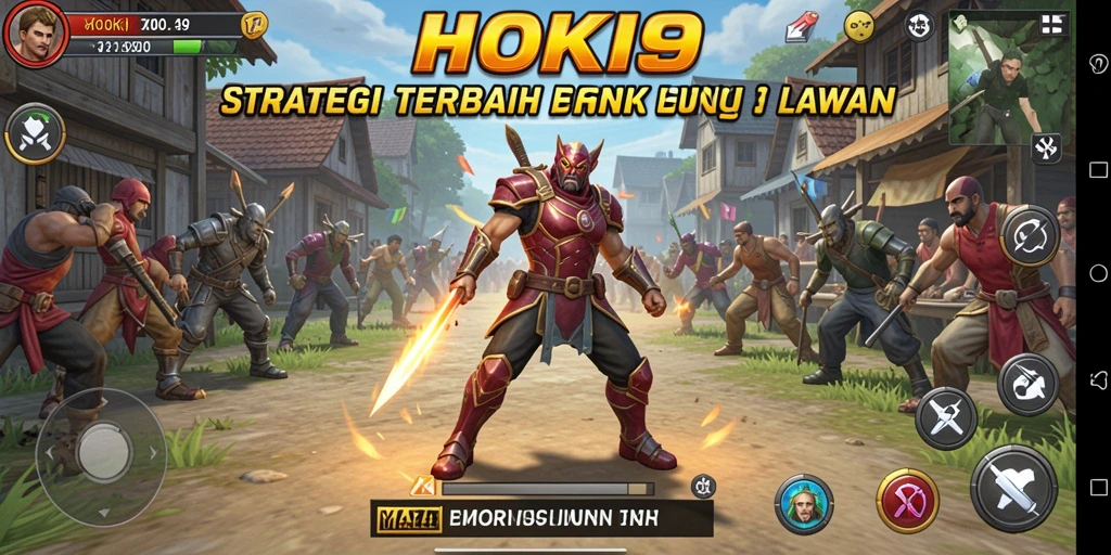 Screenshot gameplay HOKI9 menampilkan aksi strategi yang mendebarkan.