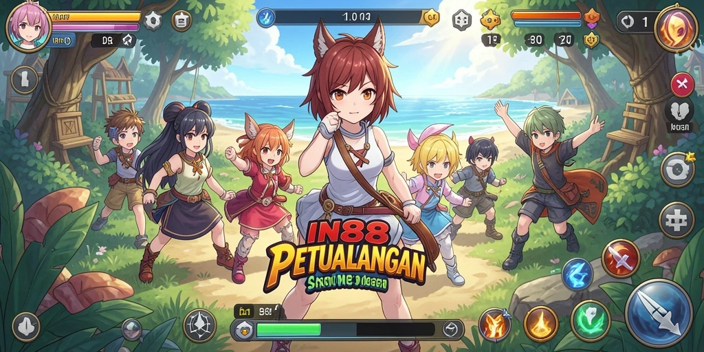 Gambaran layar gameplay yang mengagumkan dari IN88.