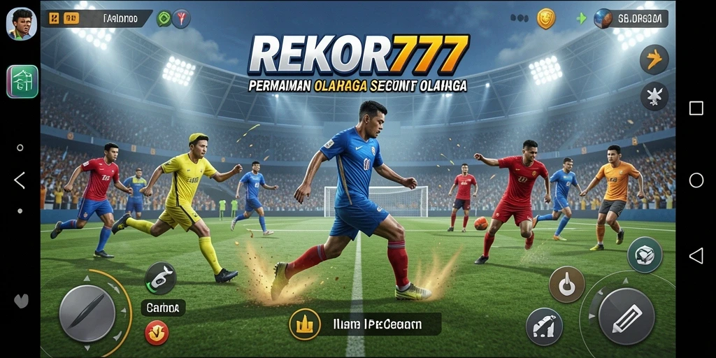 Tangkapan layar gameplay REKOR777 yang penuh aksi dan intens.