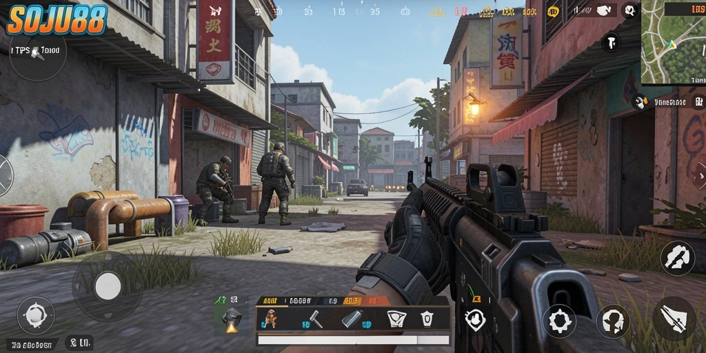 Gameplay dinamis dan seru dari SOJU88 dalam aksi.
