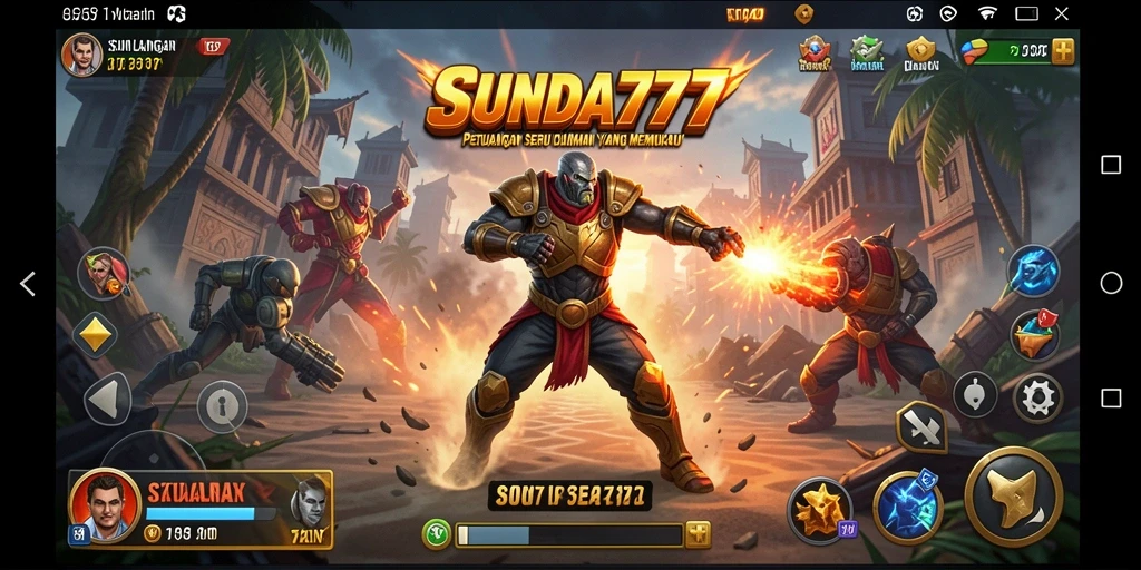 Tampilan gameplay SUNDA777 yang penuh aksi dan seru.