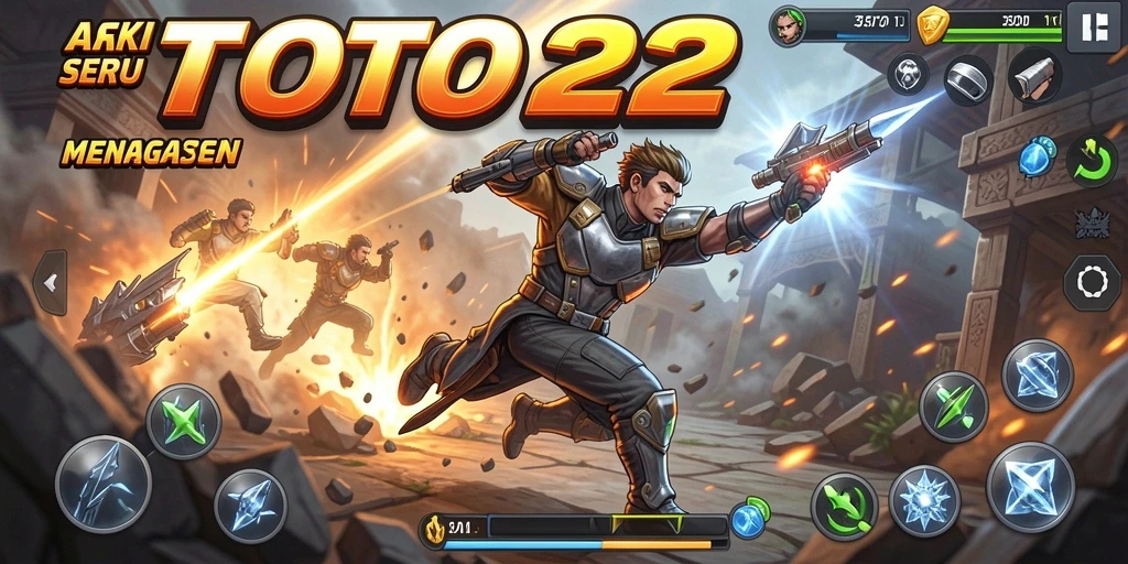 Gameplay mendebarkan dalam TOTO22 dengan aksi intens.