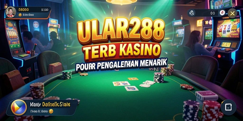 Tampilan gameplay ULAR288 yang menarik dengan fitur Kasino yang menawan.
