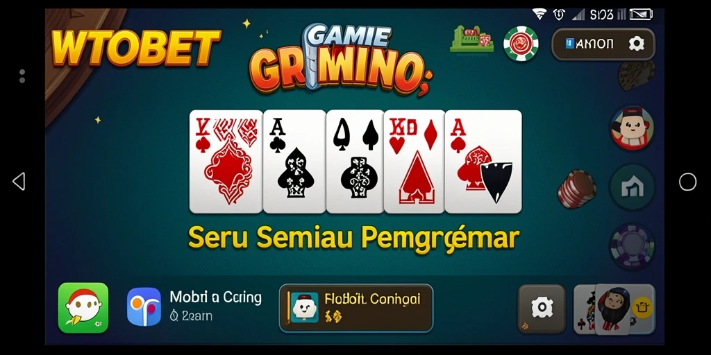 Tampilan gameplay WTOBET yang seru dan interaktif.