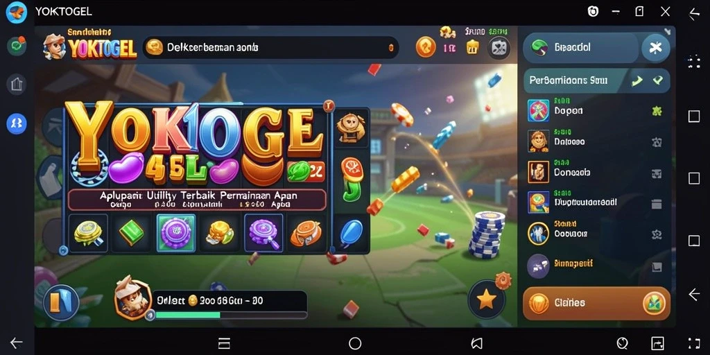 Tampilan YOKTOGEL dengan fitur Utility canggih yang mendukung permainan.